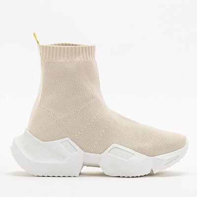 Beige Gohi High Sneaker für Damen - Schuhe