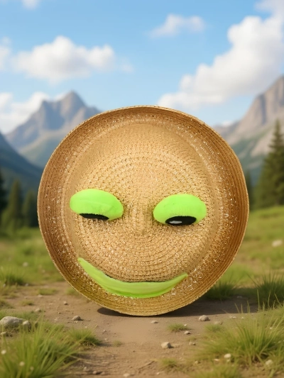 Royalfashion Strohhut für Kinder Froggy Shade Hat