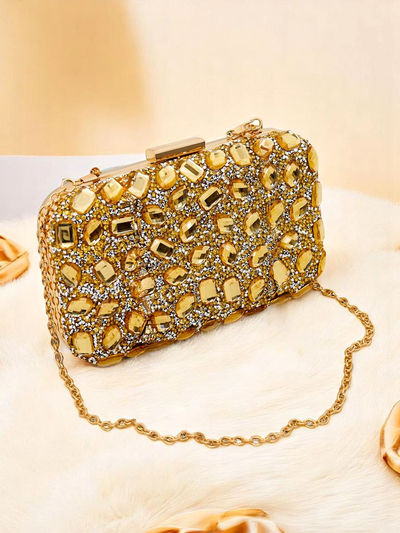 Royalfashion Damen-Kuvert-Handtasche Crystal Glam