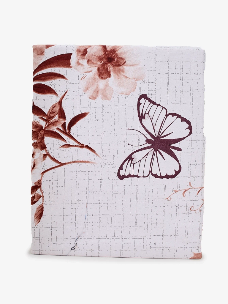 Royalfashion Gemusterte Bettwäsche mit Rüschen 160x200 Set aus 3 TEILEN