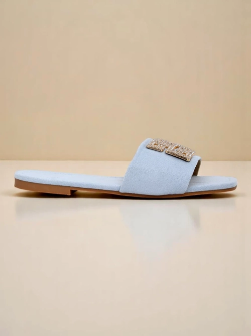 Royalfashion Жіночі сланці на пласкій підошві Zamila