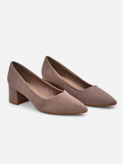 Royalfashion Damen Pumps mit niedriger Absätzen Agas