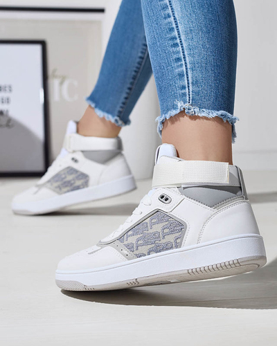 Weiße Xosa High Sneakers für Damen - Schuhe