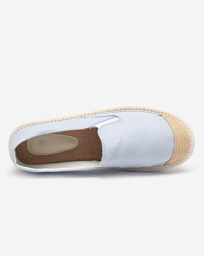 OUTLET Hellblaue Damen-Espadrilles Joll - Schuhe