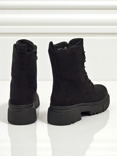 Öko-Wildleder Damen Worker Boots Velisse