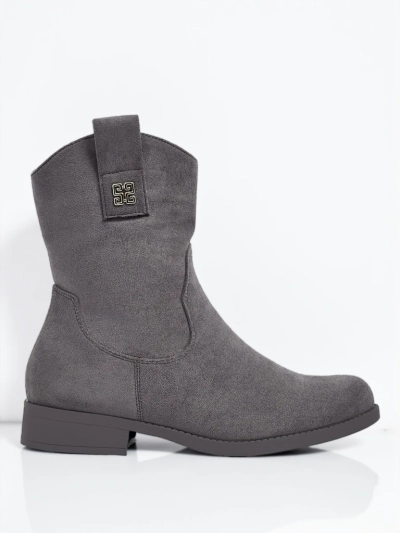 Damen Stiefeletten aus Öko-Wildleder Kelmoria