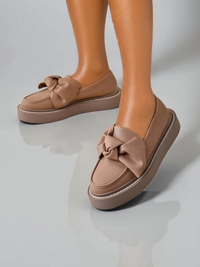 Royalfashion Елегантні мокасини для жінок з бантом Ortto
