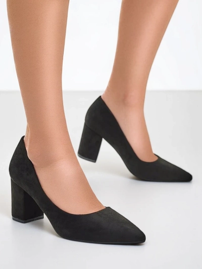 Royalfashion Damen Pumps aus ökologischer Wildleder Ugandes
