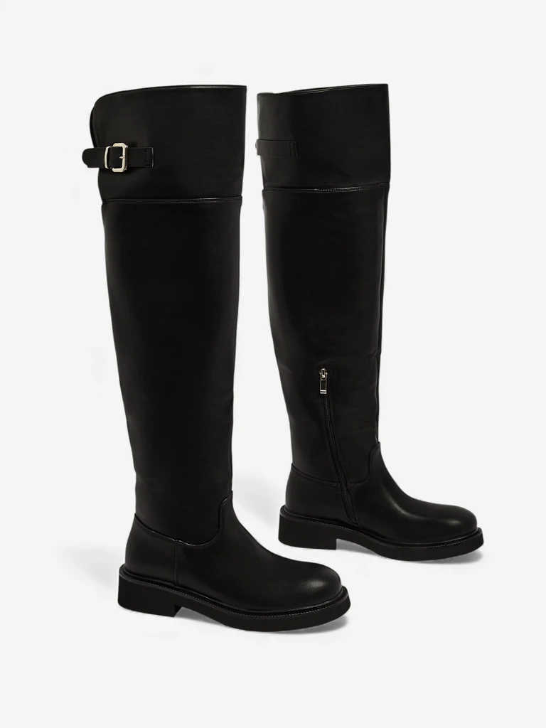 Damen Overknee Stiefel Denivra