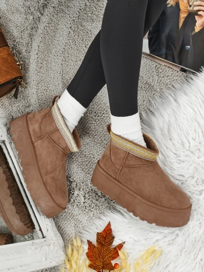 Kurze Damen Schneestiefel a'la Nymeria