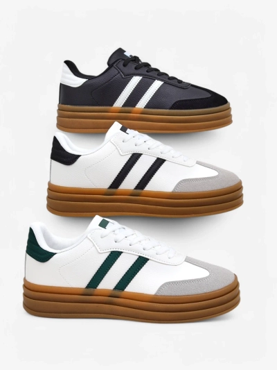 Royalfashion Damen Sport Sneakers mit Gummisohle Allexx