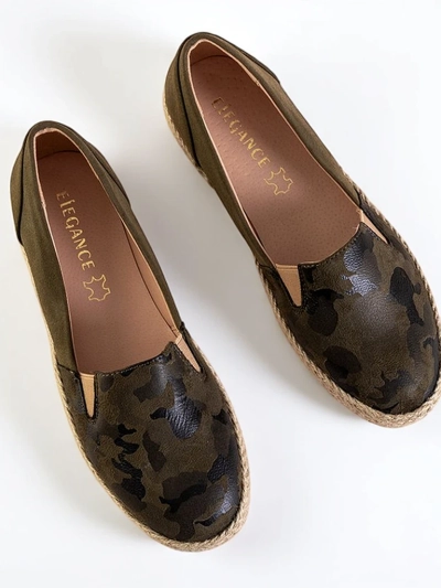 Зелені жіночі камуфляжні еспадрильї Nuhente