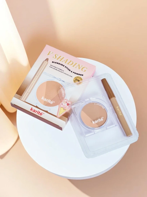 ContourPro Duo Light набір для контурингу обличчя мокрим і сухим способом