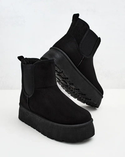 Royalfashion Damen Nomas Kurzstiefel a'la Schneestiefel