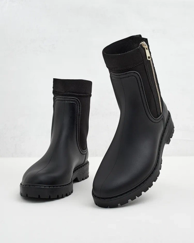 Royalfashion Damen Dasilia matte Gummistiefel