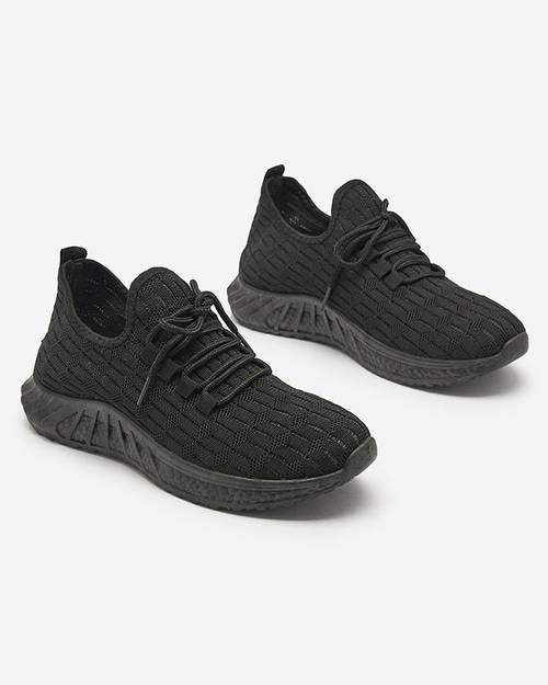 Чорні жіночі тканинні спортивні кросівки Orycys- Footwear