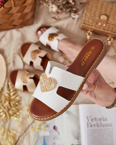 Royalfashion Жіночі шльопанці Ortyca на плоскій підошві