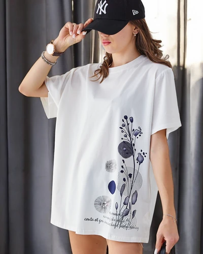 Royalfashion Damen Baumwoll-T-Shirt mit Druck