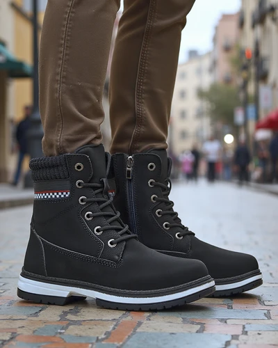 Royalfashion Damen Stiefeletten Miszuz
