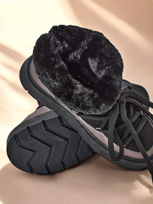 Жіночі зимові черевики на шнурівці Royalfashion Iniuc