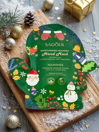 Маска для рук - рукавички з ніацинамідами - зволожуюча