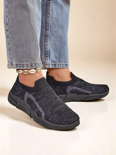 Royalfashion Damen Slipper aus Stoff, Sportschuhe Vena