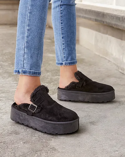 Королівська мода Короткі чоботи без каблуків для жінок Поктес