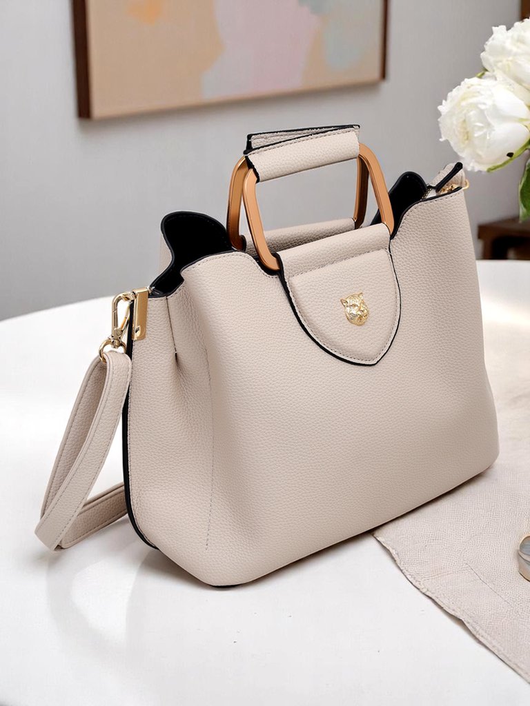 Royalfashion kleine und vielseitige Handtasche aus Kunstleder