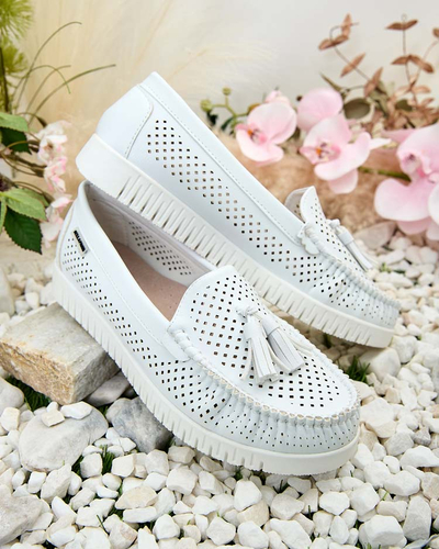 Royalfashion Жіночі ажурні мокасини Molaffa