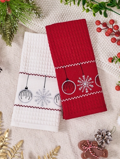 Royalfashion Urlaubs-Handtuch-Set Frohes Neues Jahr