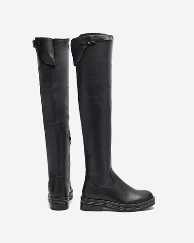 OUTLET Damenstiefel in schwarz Faberro- Footwear
