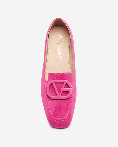 OUTLET Fuchsia Damen Mokassins Jeterika - Footwear