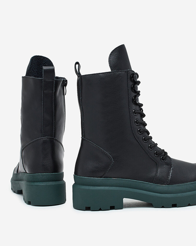 Royalfashion Eco leather women's bagger boots Vederme