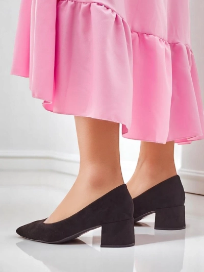 Royalfashion Damen Pumps mit niedrigem Absatz Agas
