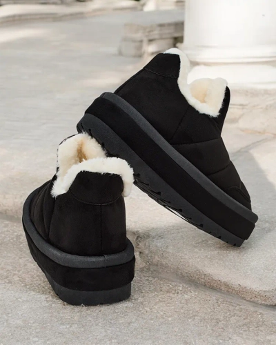 Royalfashion Damen Zoeno Kurzstiefel a'la Schneestiefel