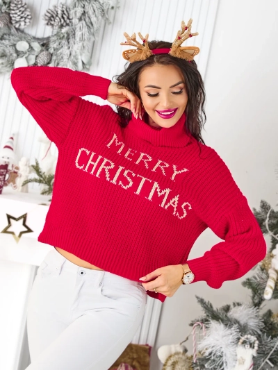 Royalfashion Damen Weihnachts-Pullover