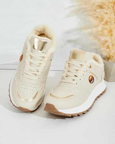 Royalfashion Утеплені жіночі кросівки з хутром Boris