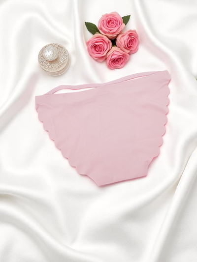 Royalfashion Damen-Bikini-Slips mit Lasercut und dekorativen Bändern Edge Chic