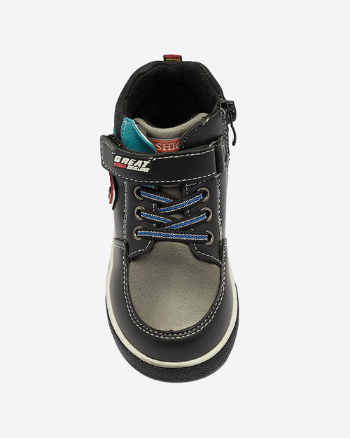 Чорні черевики для хлопчиків Wiasio- Footwear