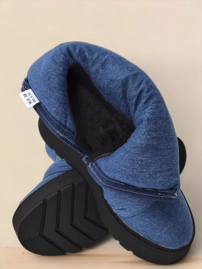 Royalfashion Damen Keil-Snowboots Renosi