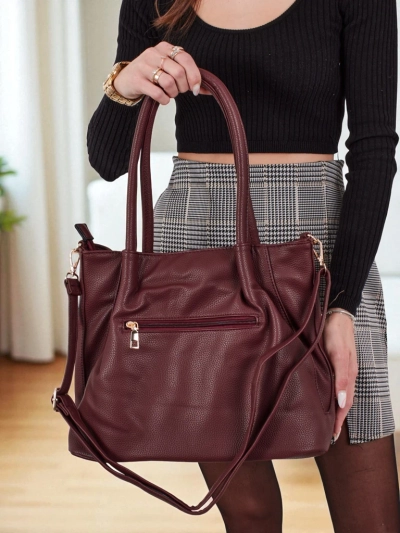 Damen Shopper Handtasche aus Öko-Leder Azure Time