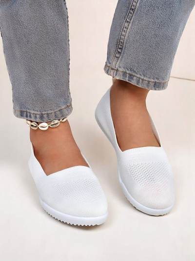 Royalfashion Damen Slip-On Halbschuhe AirLace