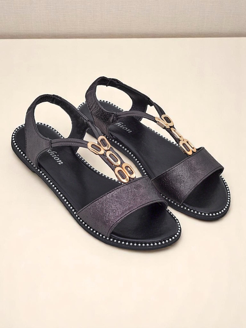 Royalfashion Жіночі сандалі з декоративними ремінцями Siena Glow