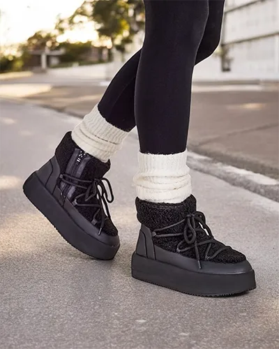 Royalfashion Damen Schneestiefel Tomis