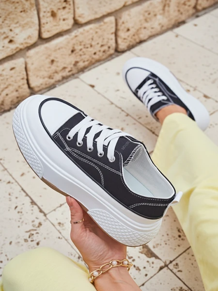 Royalfashion Damen-Plattform-Sneaker Beemes