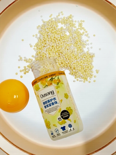 Parfümierte Duftperlen für die Wäsche