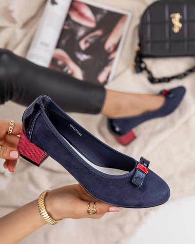 Marineblauer Damen-High-Heel Sentiso - Footwear