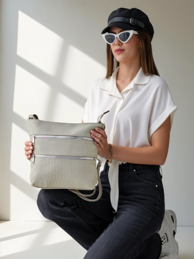 Royalfashion Damenhandtasche aus Ökoleder