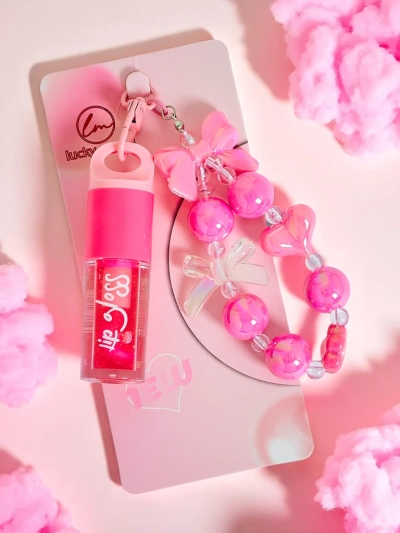 Lippenbalsam für Kinder mit Armband Himbeere