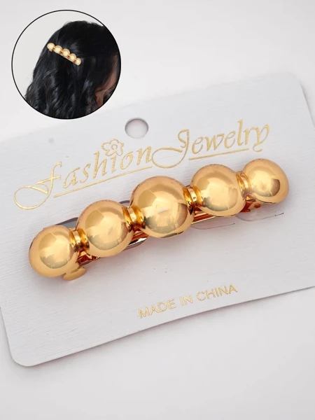 Royalfashion Haarklammer Perlen-Kralle